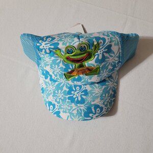 Tickles size 7-16 Girls Frog Hat. NWT adjustable back